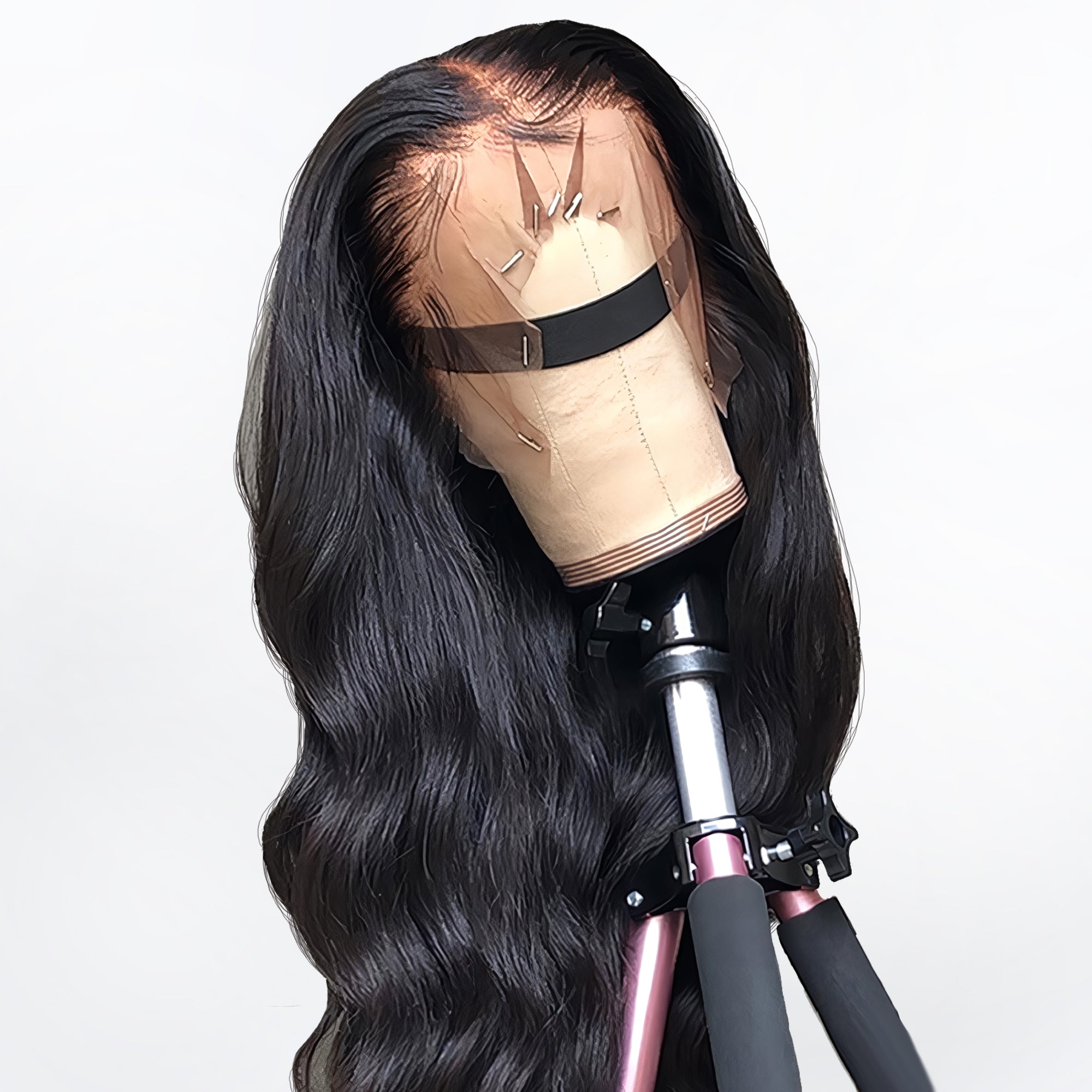 Brazilian Body Wave 360 Human Hair Lace Front Pre Plucked Closure Wig