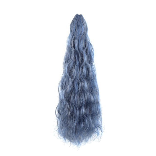 Ombre Color Claw Clip-In Synthetic Ponytail
