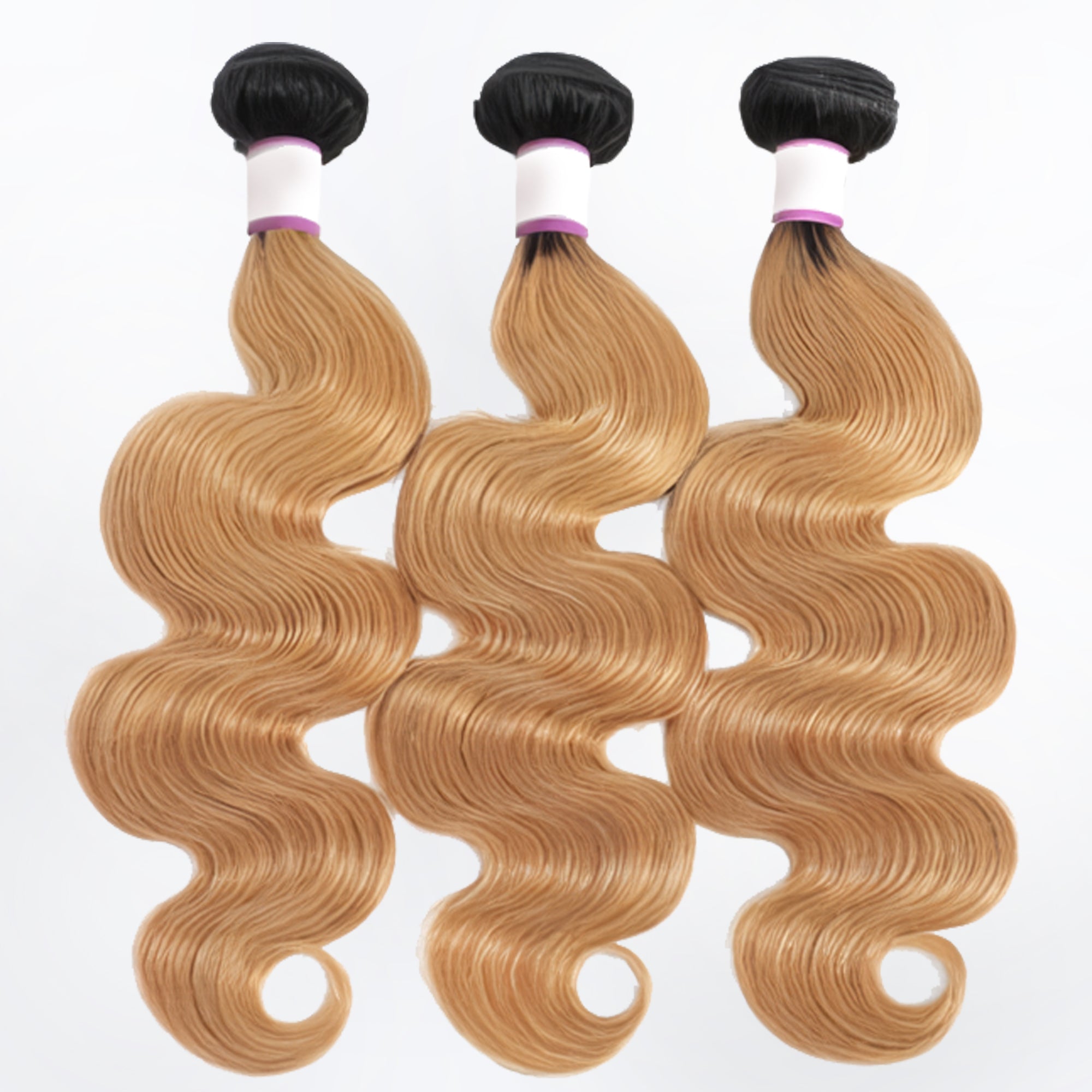 Brazilian Remy Hair Body Wave Bundles with Closure