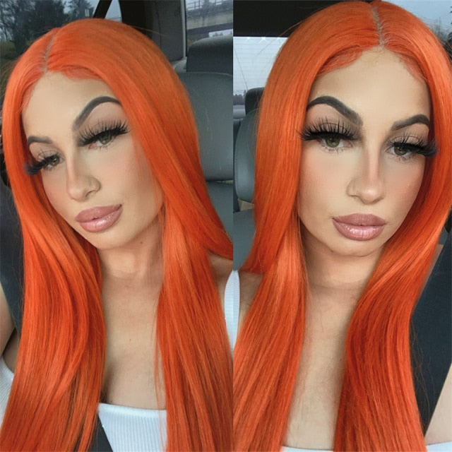 Brazilian Color Human Hair Lace Wig