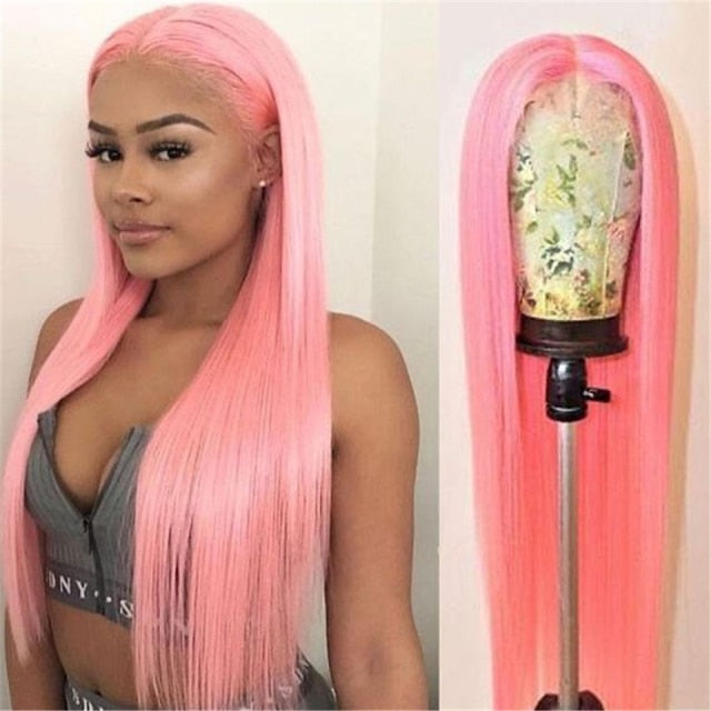 Brazilian Color Human Hair Lace Wig