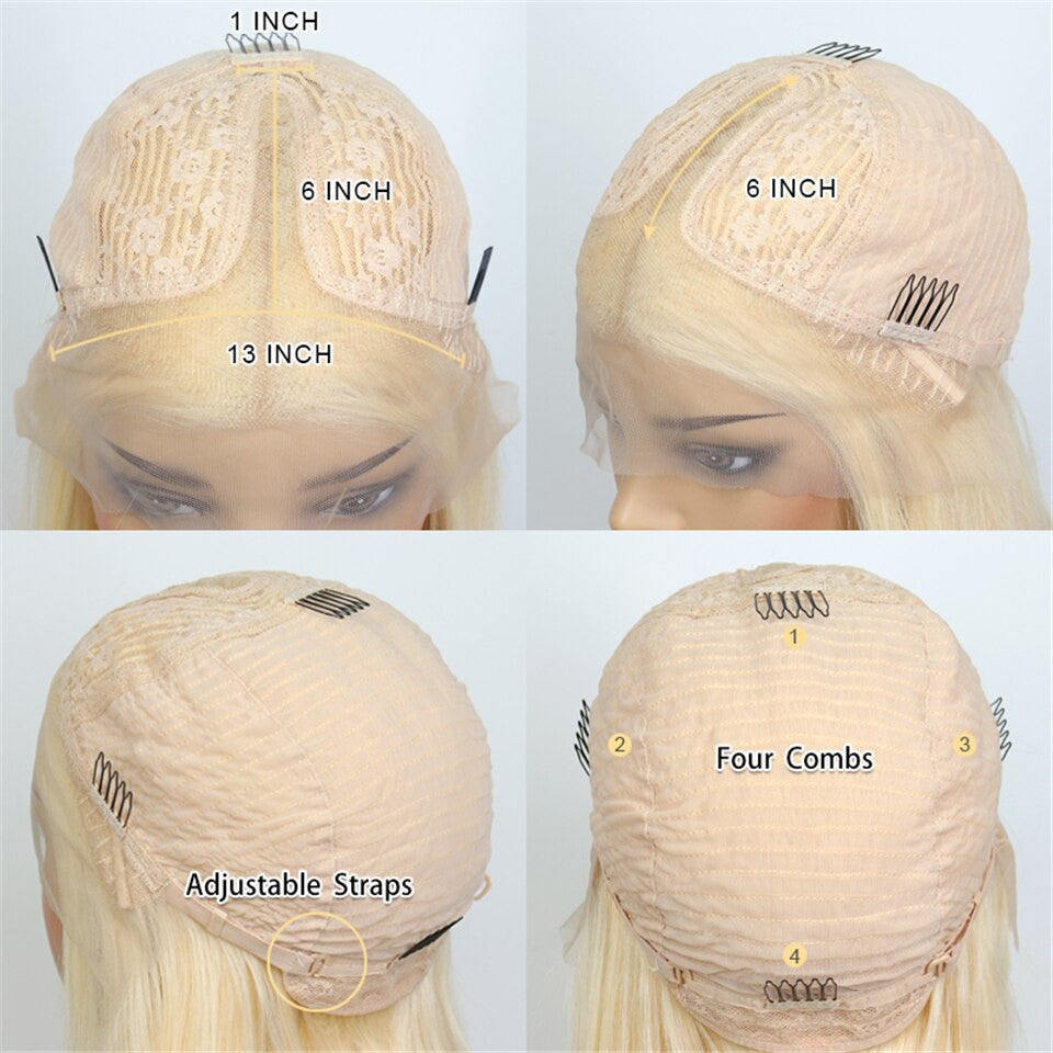 Brazilian Color Human Hair Lace Wig